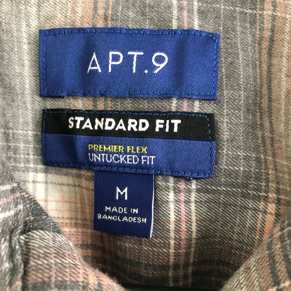 Apt 9 single pocket flannel - Picture 4 of 5